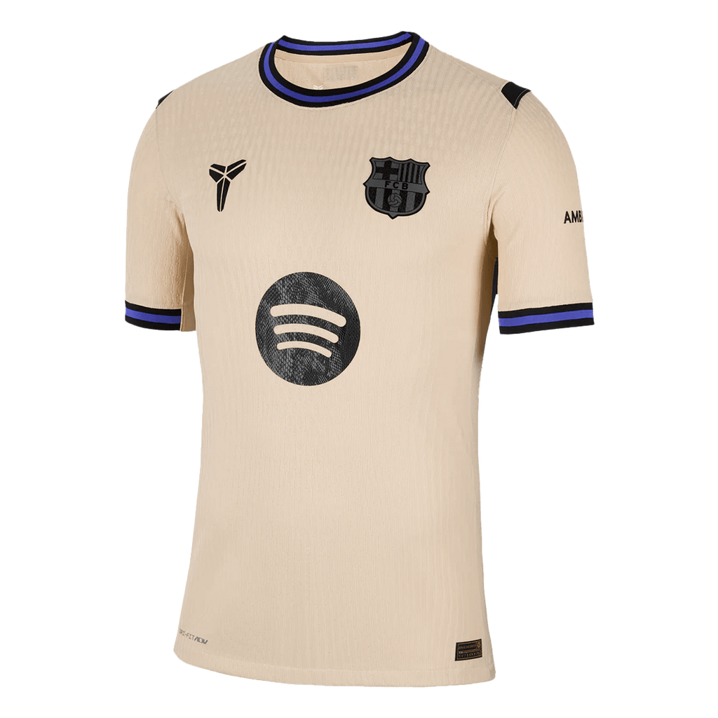Camiseta de fútbol ROONY #19 Auténtica del Barcelona 2025/26, amarilla - UCL