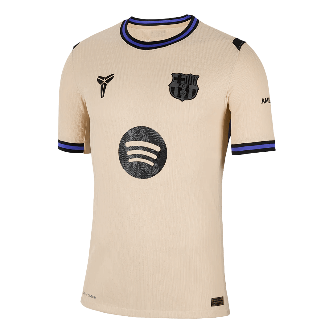 Camiseta de fútbol ROONY #19 Auténtica del Barcelona 2025/26, amarilla - UCL