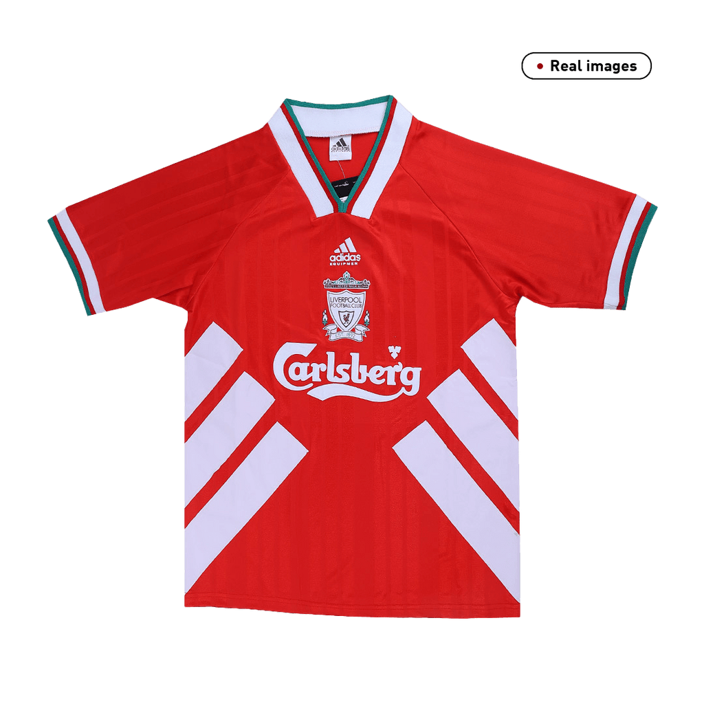 Camiseta de fútbol retro del Liverpool 1993/95