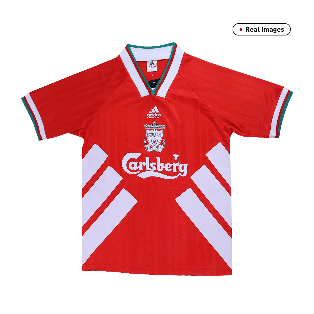 Camiseta de fútbol retro del Liverpool 1993/95