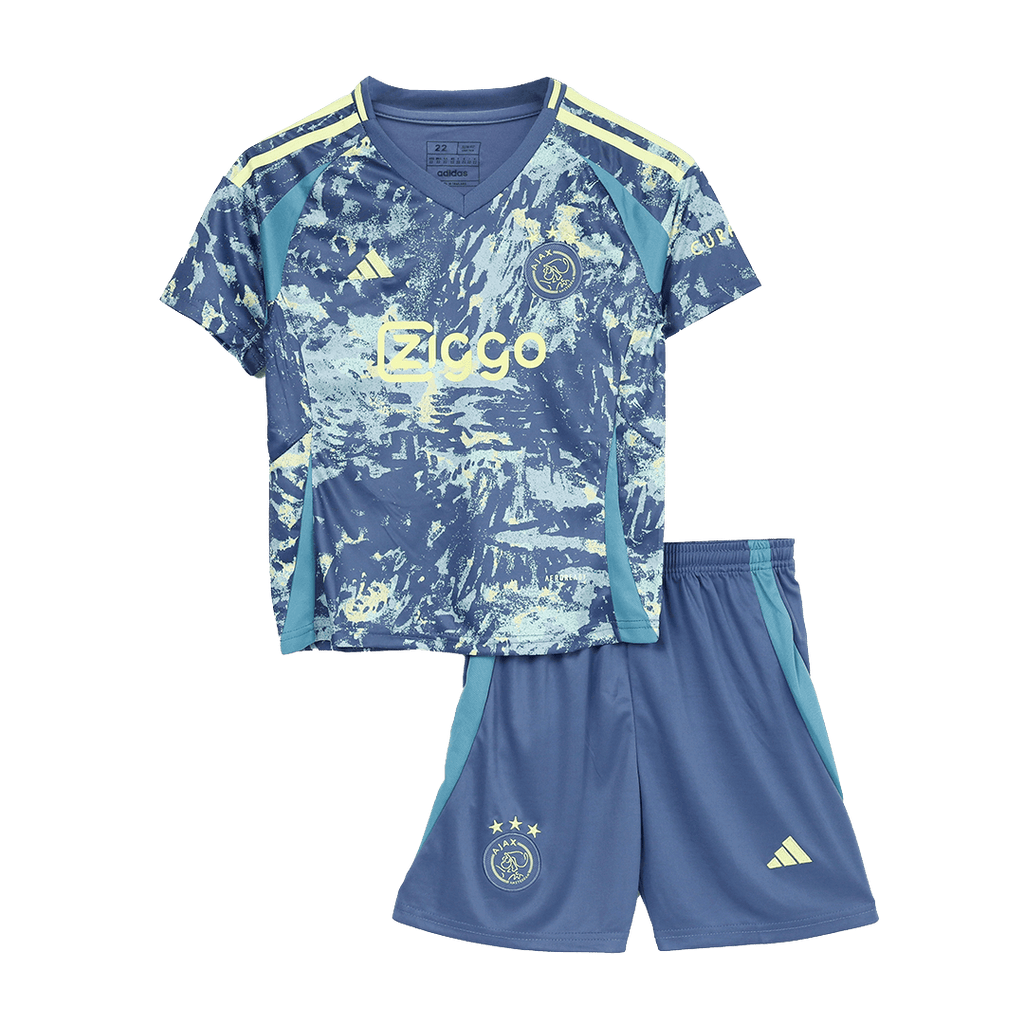 Maillot de football extérieur Ajax pour enfant (maillot + short) 2024/25