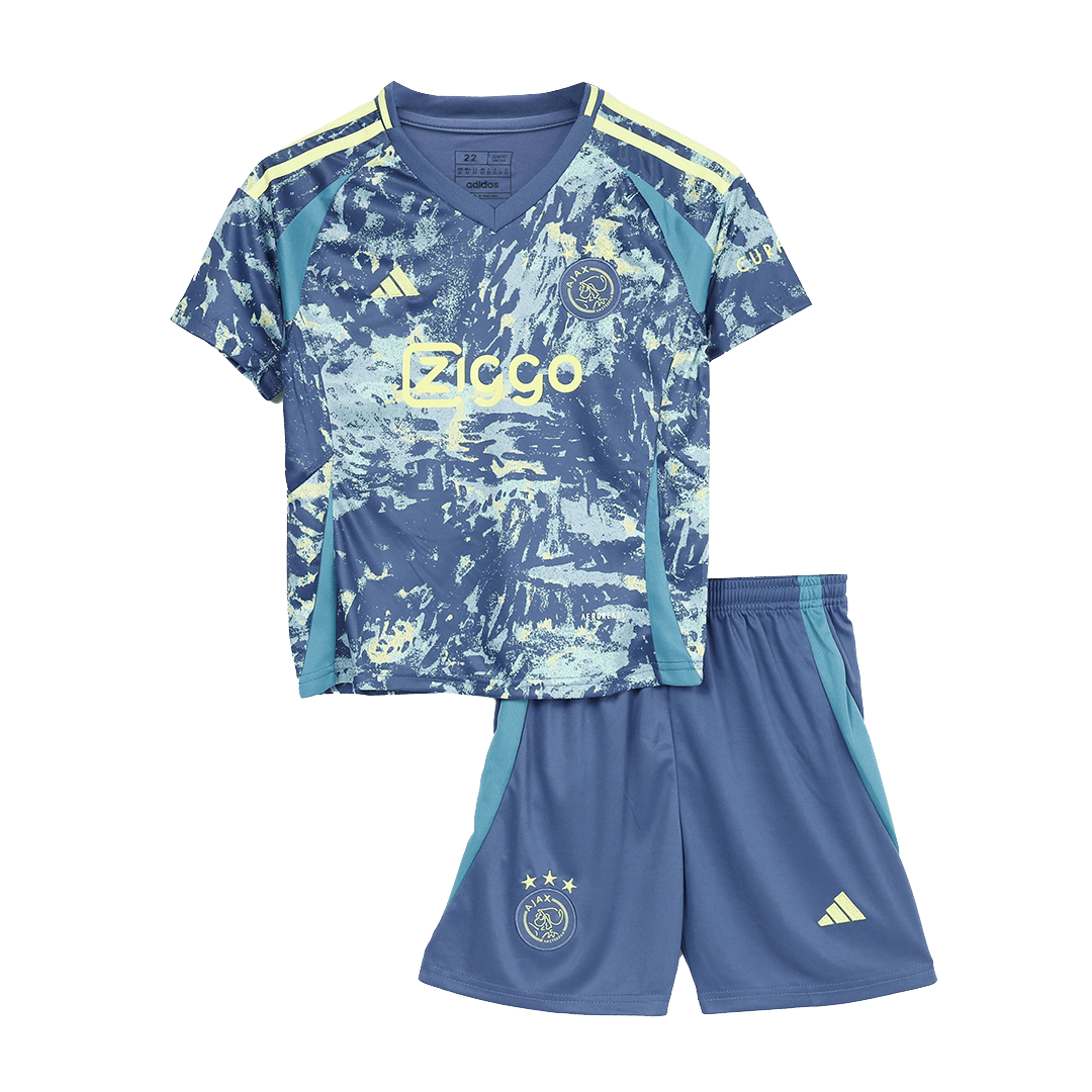 Maillot de football extérieur Ajax pour enfant (maillot + short) 2024/25