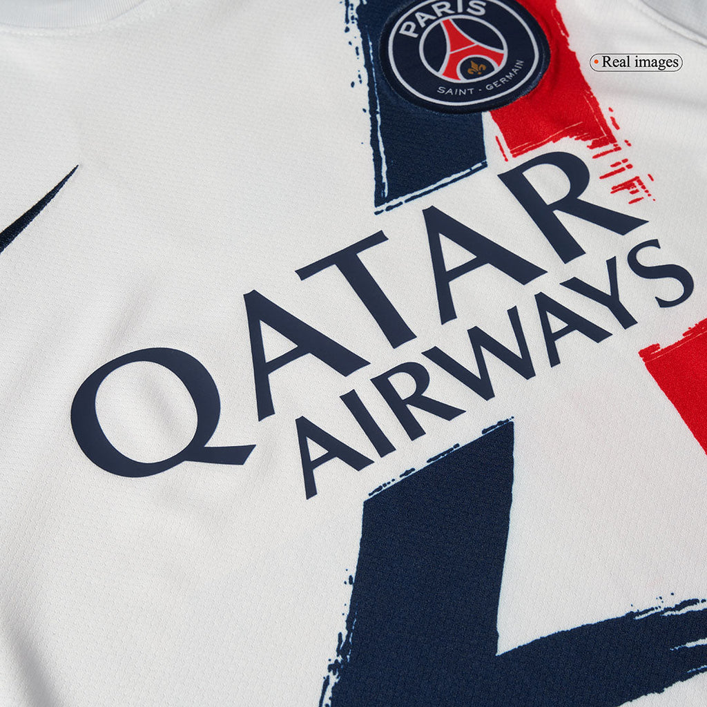 Maillot de football extérieur PSG O.DEMBÉLÉ #10 2024/25 Blanc