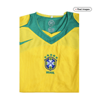 Camiseta de fútbol retro de Brasil 2004 para el hogar
