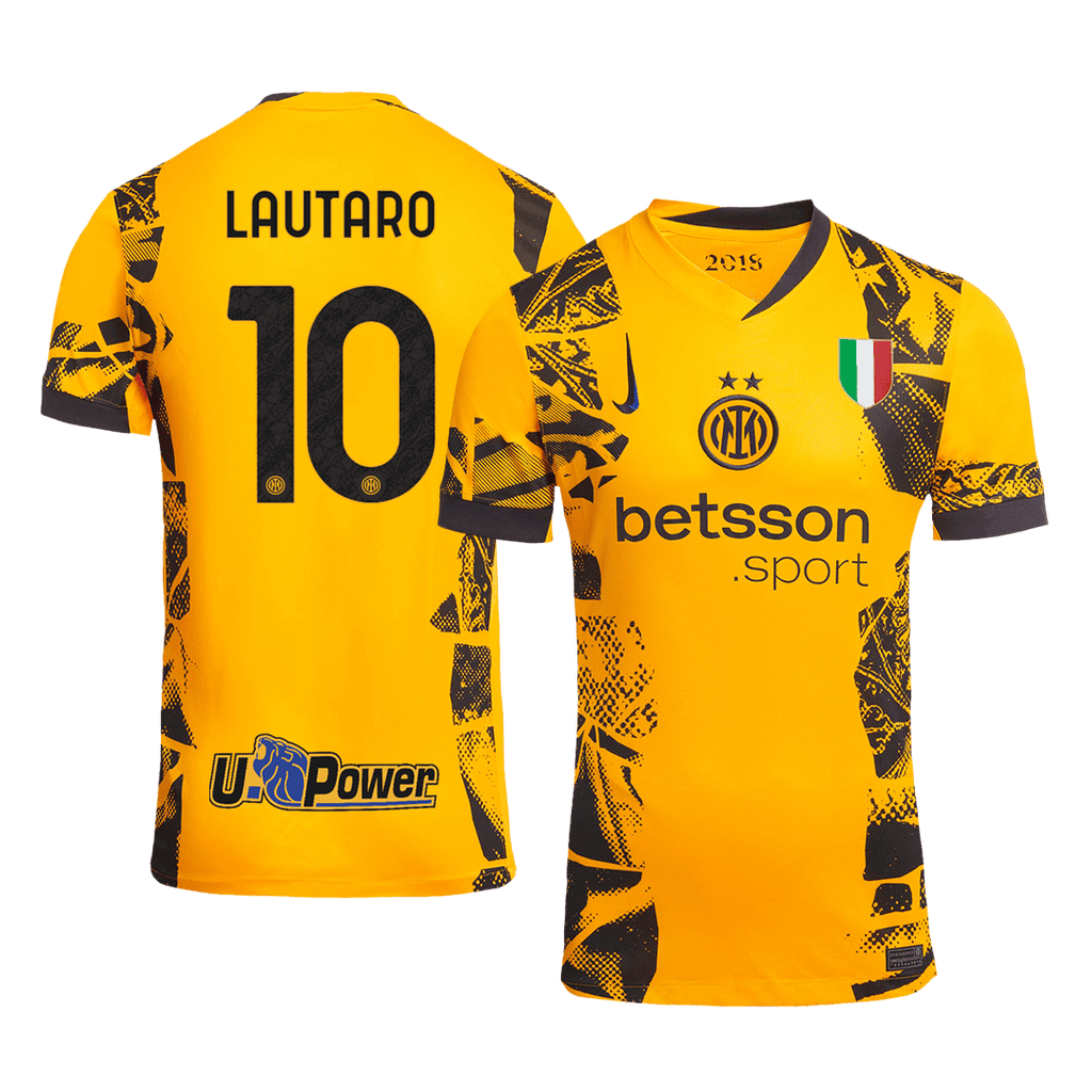 Maillot de football extérieur Inter Milan LAUTARO #10 2024/25