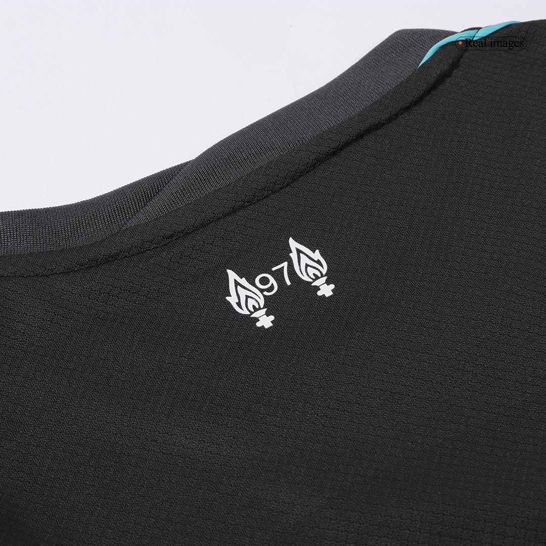 Camiseta de visitante del Liverpool para niños (camiseta y pantalón corto) 2024/25 