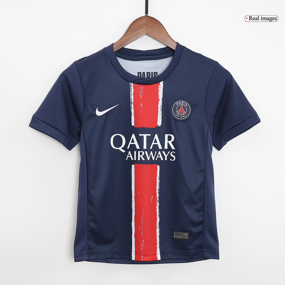 Kit de fútbol para niños: camiseta local del PSG (camiseta y pantalones cortos) 2024/25