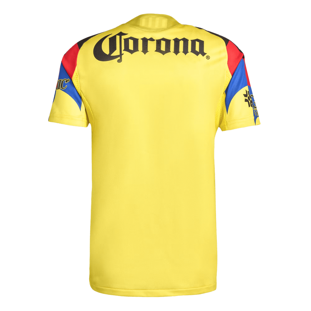 Soccer Kits Authentic Club America Home Soccer Jersey 2025/26 Yellow