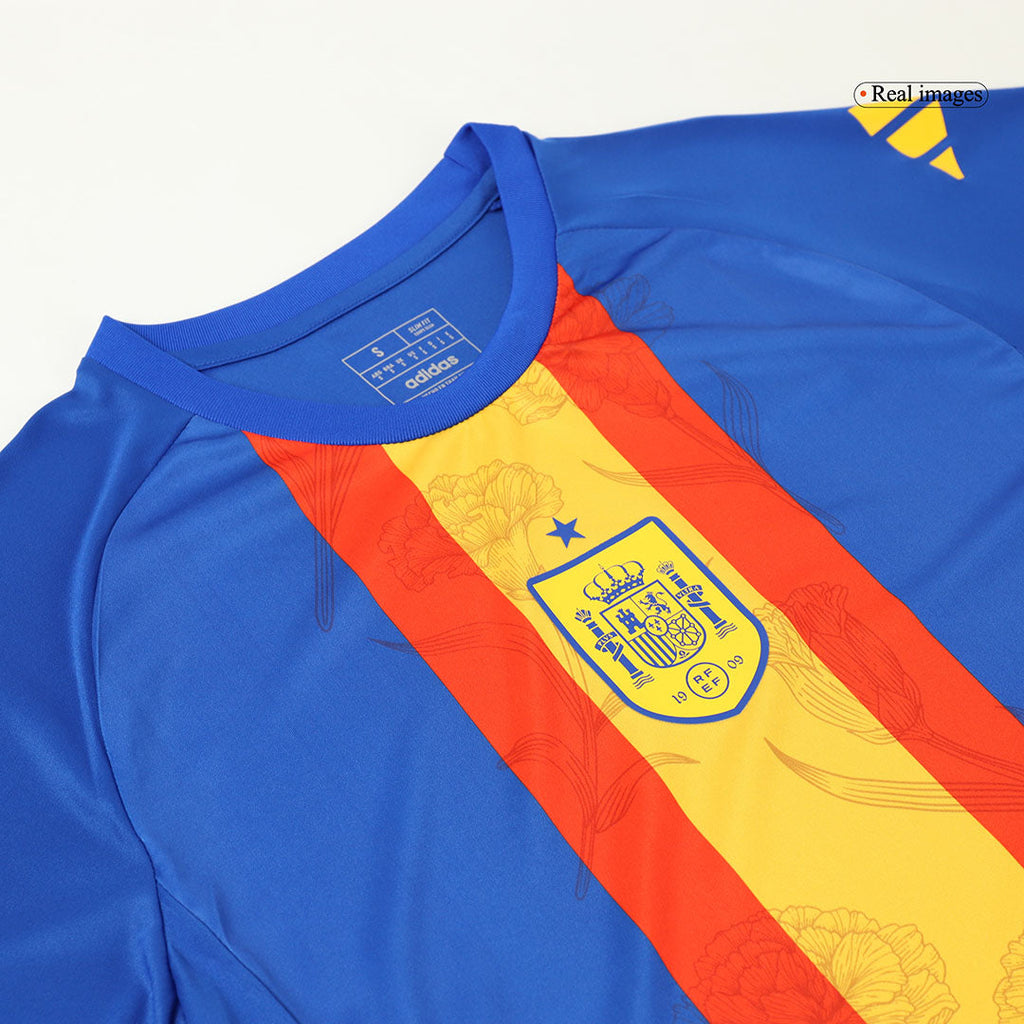 Maillots de football Espagne pré-match Euro 2024 