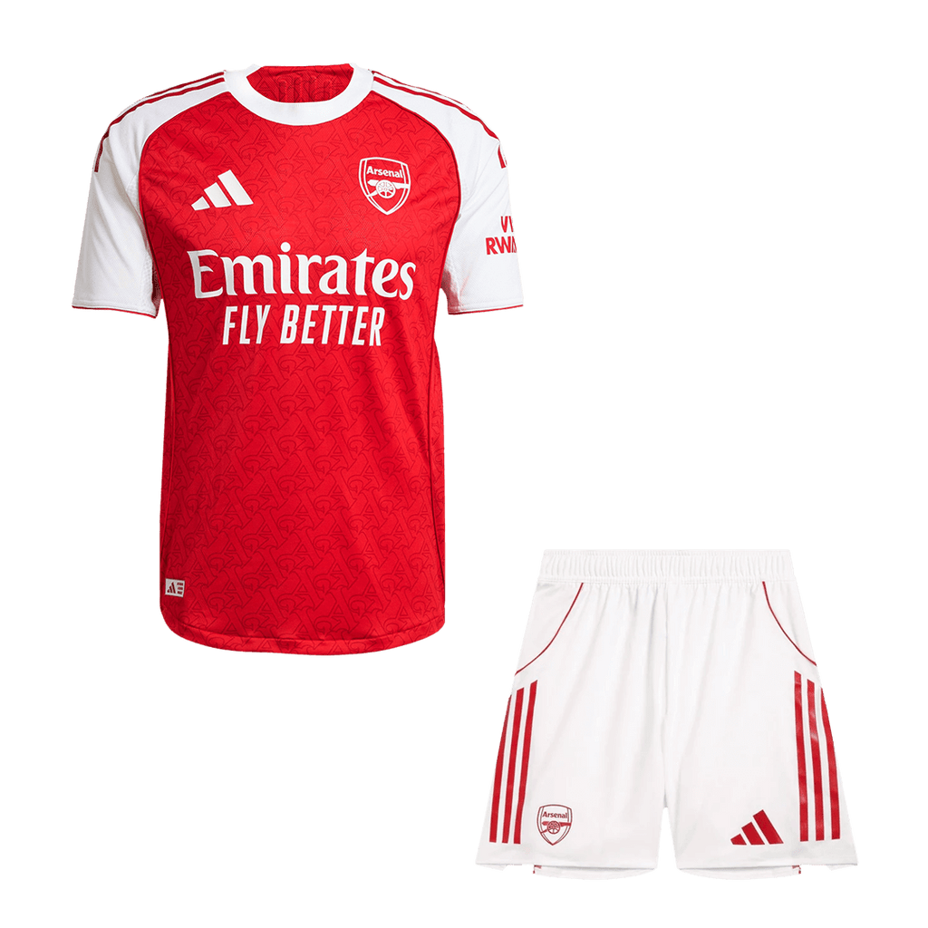 Soccer Kits Authentic Arsenal Home Soccer Jersey Kit(Jersey+Shorts) 2025/26