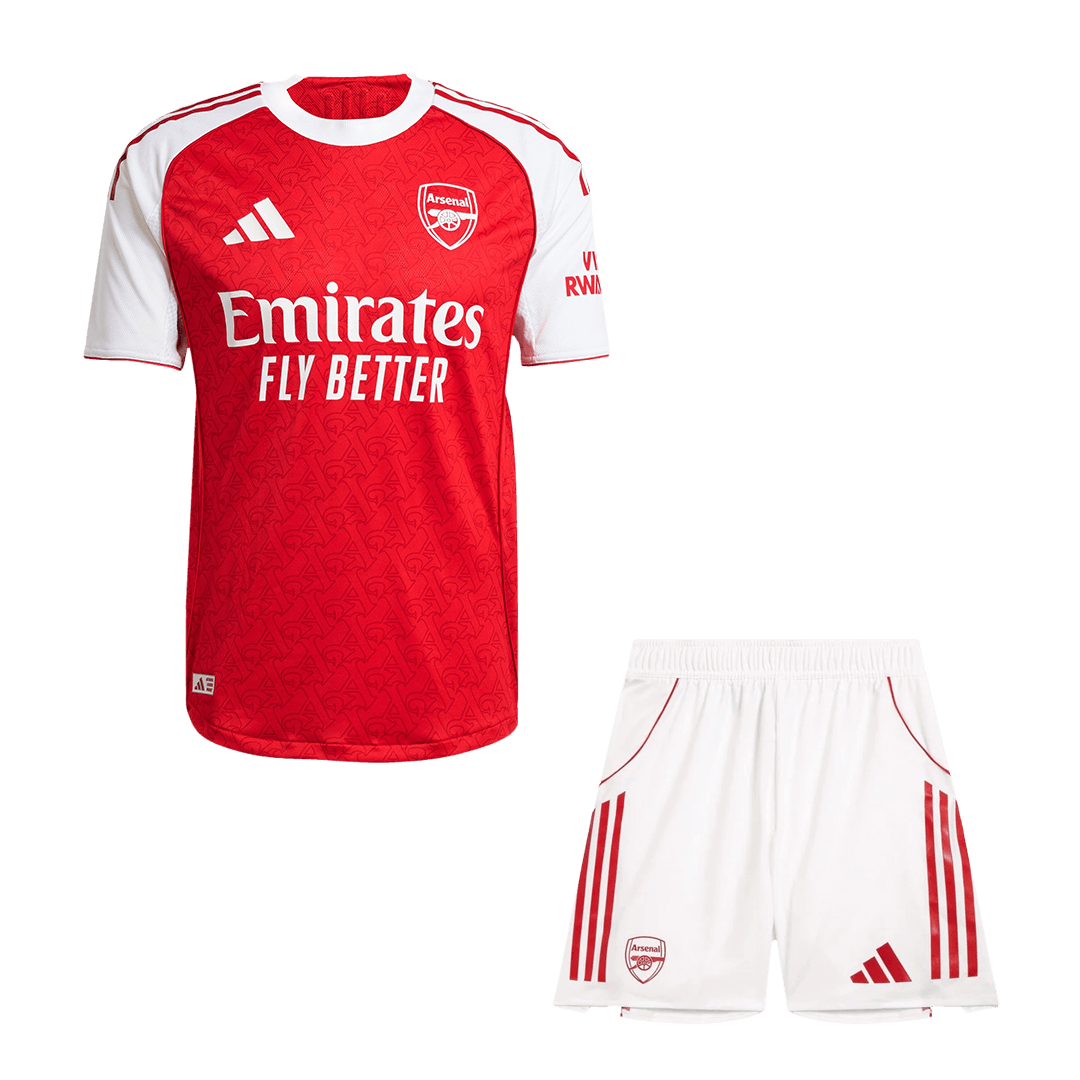 Soccer Kits Authentic Arsenal Home Soccer Jersey Kit(Jersey+Shorts) 2025/26