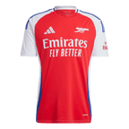 Kits de fútbol RICE #41 Arsenal Home Soccer Jersey 2024/25 Rojo
