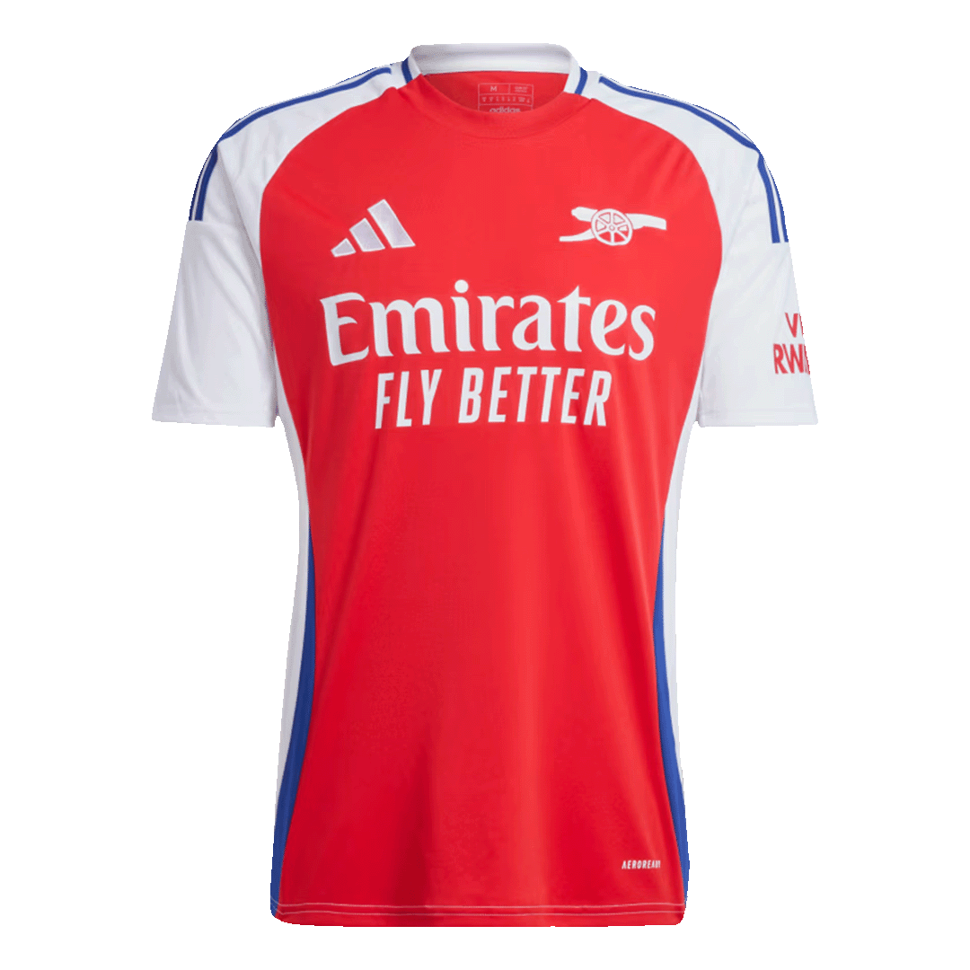 Maillot de football RICE #41 Arsenal Domicile 2024/25 Rouge - UCL
