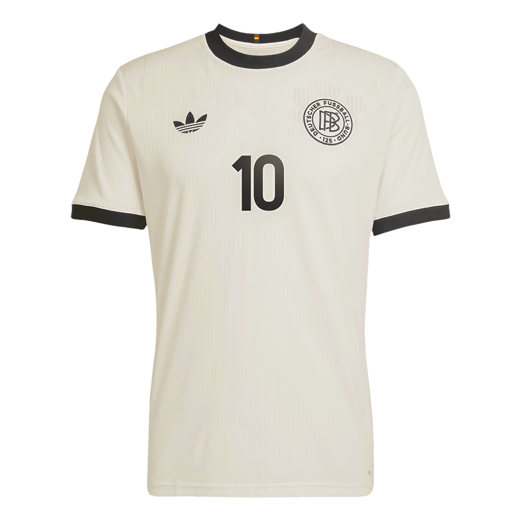 Maillot de football MUSIALA #10 Allemagne 125e anniversaire 2025 Blanc