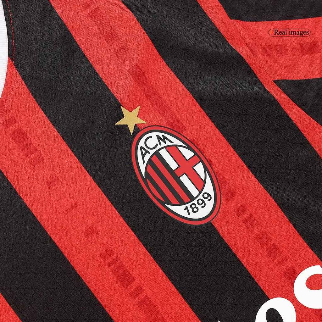 Soccer Kits Authentic AC Milan Home Soccer Jersey 2024/25