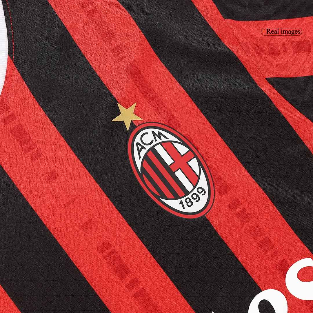 Soccer Kits Authentic AC Milan Home Soccer Jersey 2024/25