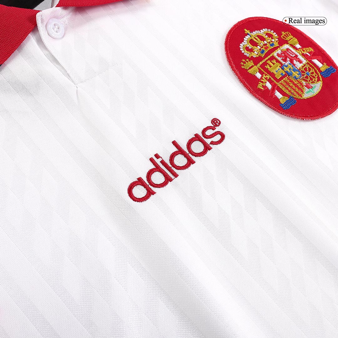 Maillot de football rétro extérieur Espagne 1994 