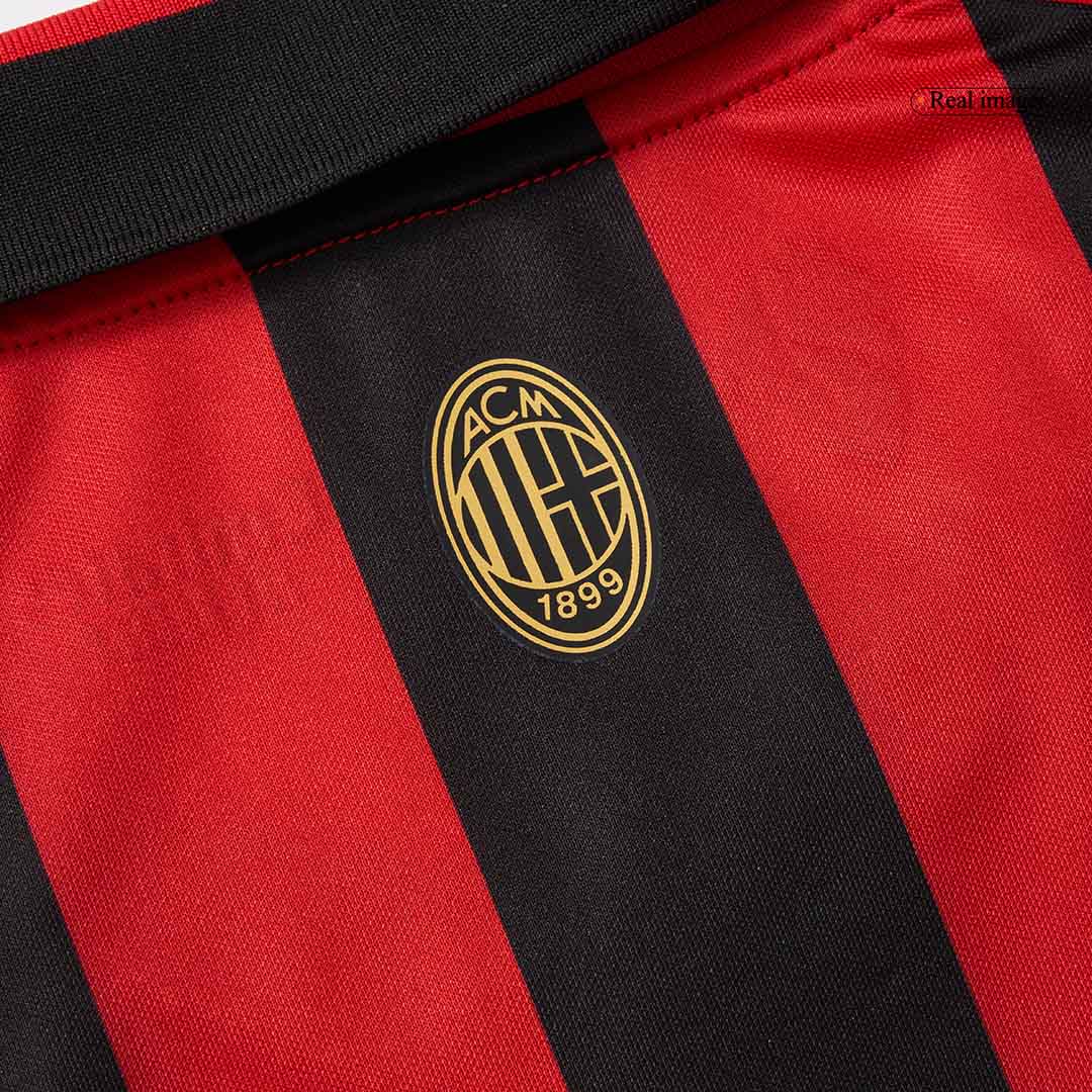 Soccer Kits #125 AC Milan 125th Anniversary Long Sleeve Soccer Jersey 2024/25
