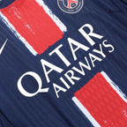 Soccer Kits CHAMPIONS #25 Authentic PSG Home Soccer Jersey 2024/25 Navy - CHAMPIONS OF EUROPE