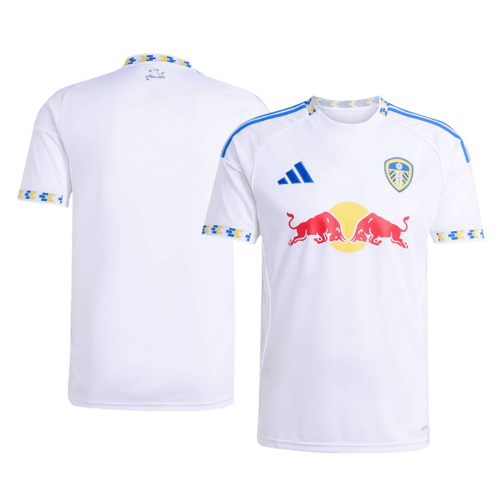 Maillot de football Leeds United Domicile 25/26 Blanc