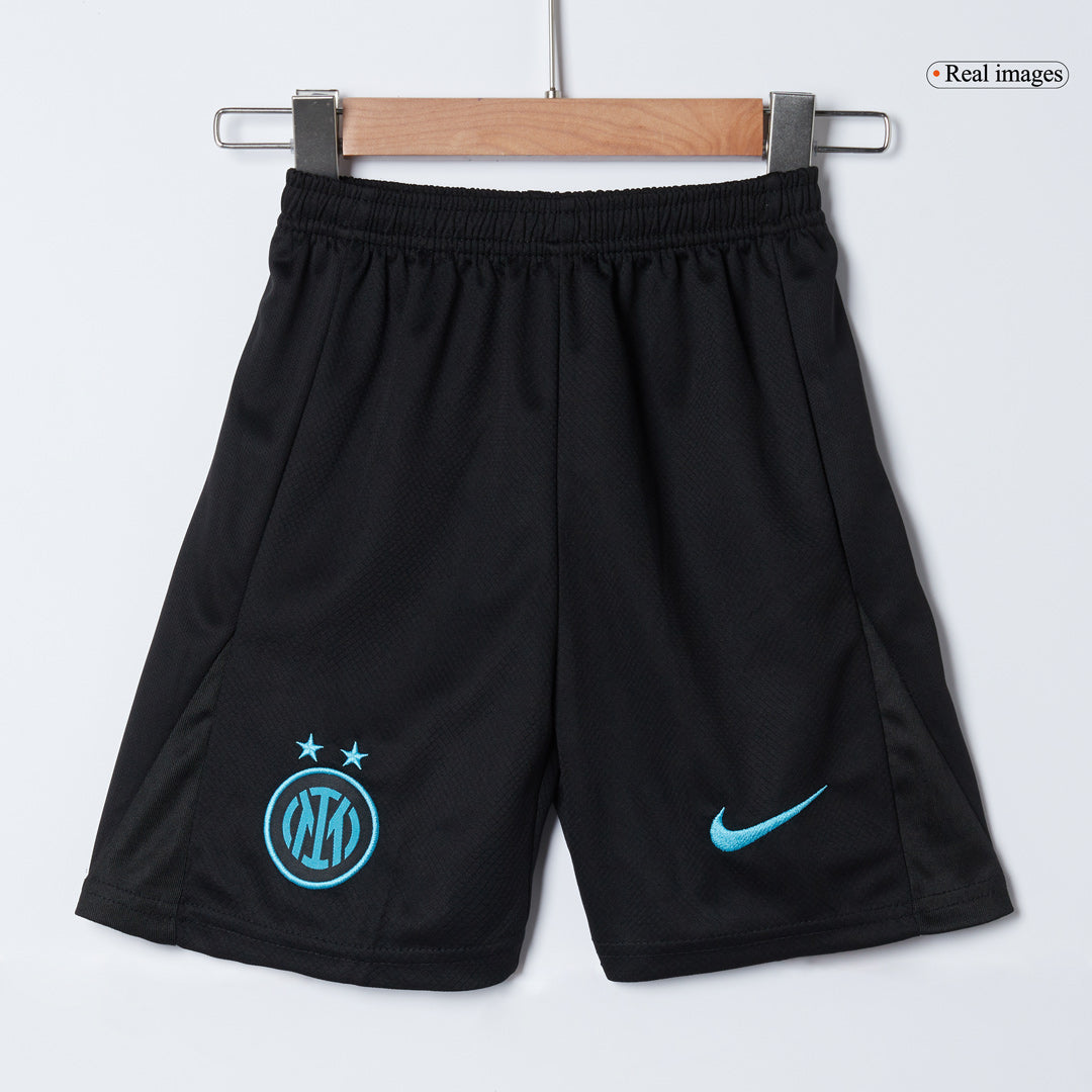 Maillot de football Inter Milan domicile pour enfant (maillot, short, chaussettes) 2025/26