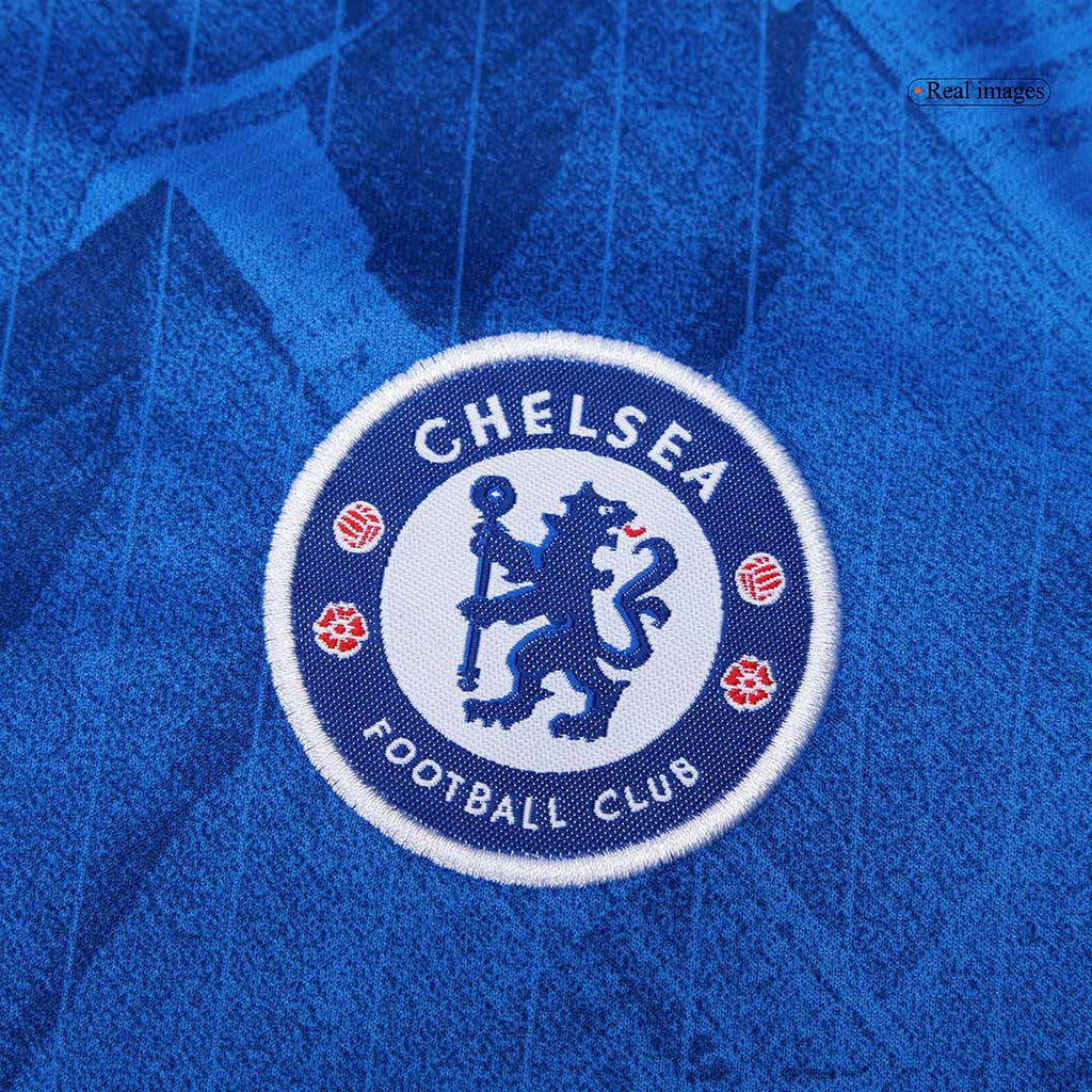 Kit de fútbol para niños: camiseta de local del Chelsea (camiseta, pantalones cortos y calcetines) 2025/26, azul