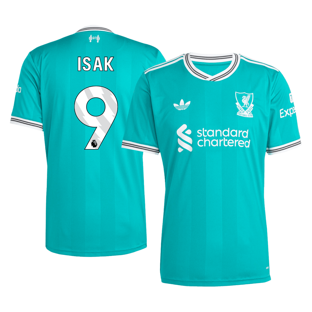 Maillot de football extérieur ISAK #9 Liverpool Third 2025/26