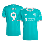 Maillot de football extérieur ISAK #9 Liverpool Third 2025/26
