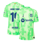 Maillot de football extérieur LAMINE YAMAL #19 Barcelone 2024/25 - UCL