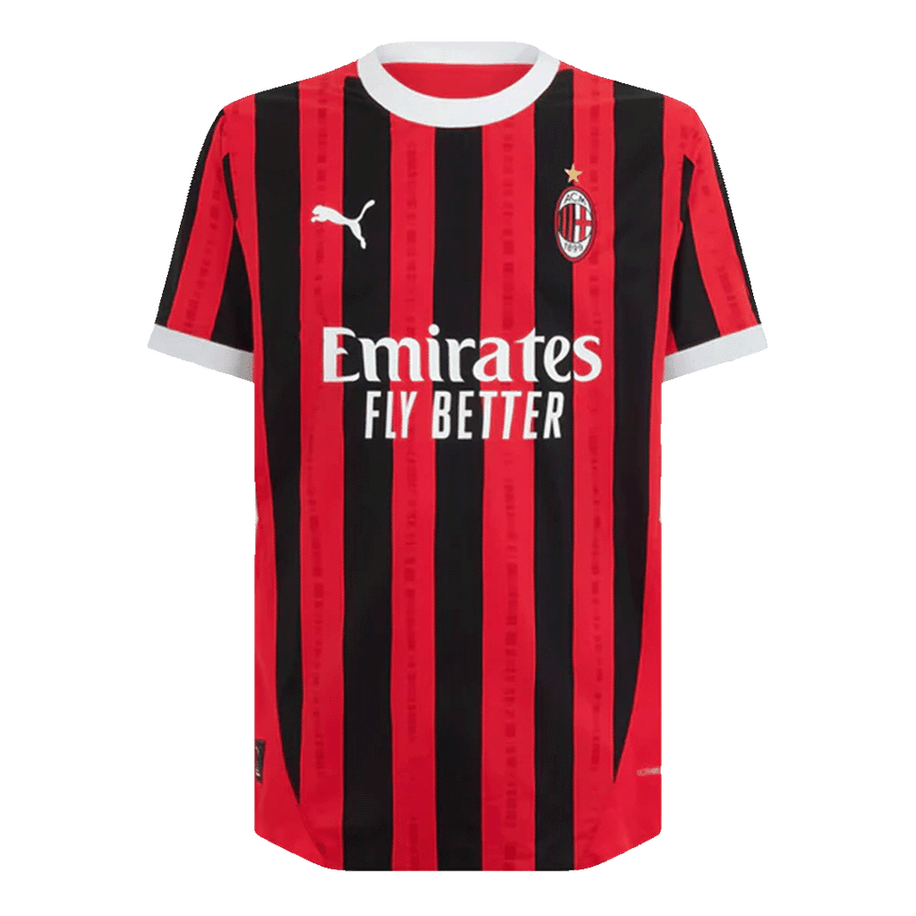 Soccer Kits Authentic AC Milan Home Soccer Jersey 2024/25