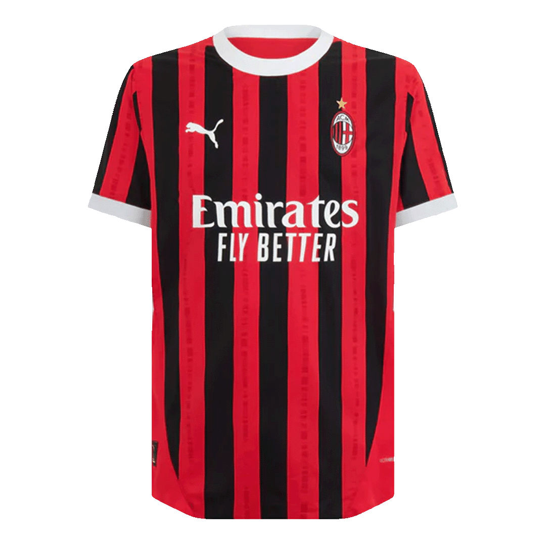 Soccer Kits Authentic AC Milan Home Soccer Jersey 2024/25