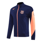 Soccer Kits 25/26 Barcelona Training Jacket Navy&Orange