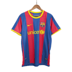 Camiseta de fútbol retro del Barcelona 2010/11