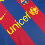 Camiseta de fútbol retro del Barcelona 2010/11