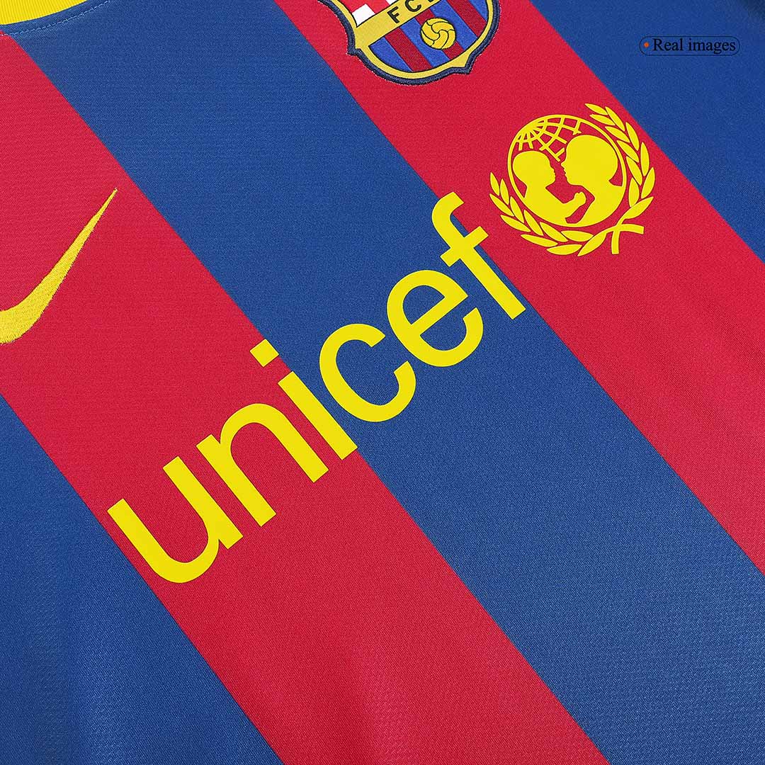 Kits de fútbol Retro PUYOL #5 2010/11 Barcelona camiseta de fútbol local