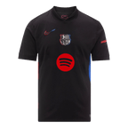 Maillot de football GAVI #6 Barcelone Extérieur 2024/25 - Logo Spotify sans texte