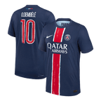 Soccer Kits Authentic O.DEMBÉLÉ #10 PSG Home Soccer Jersey 2024/25 Navy - UCL