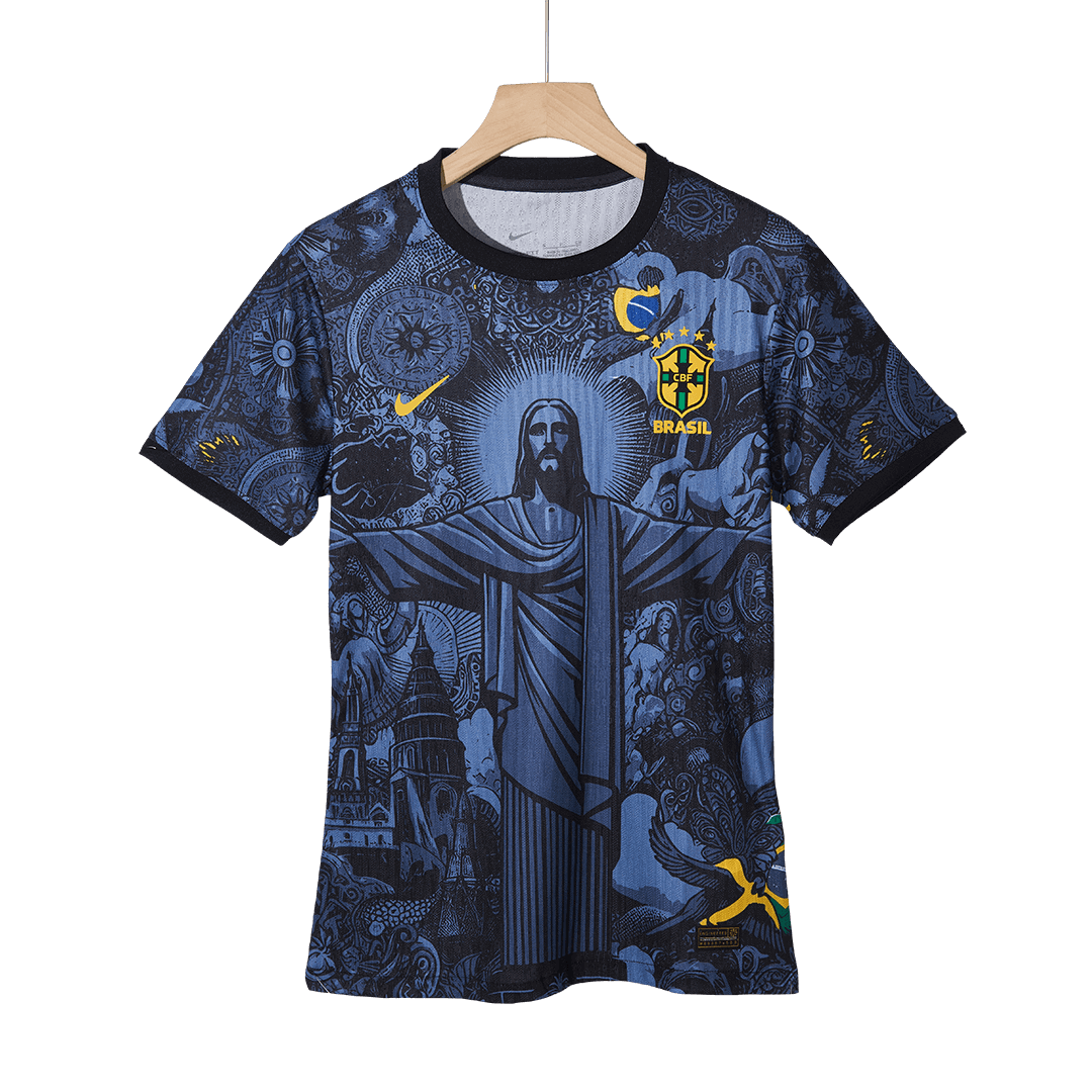 Soccer Kits Authentic Brazil Jesus Soccer Jersey 2024