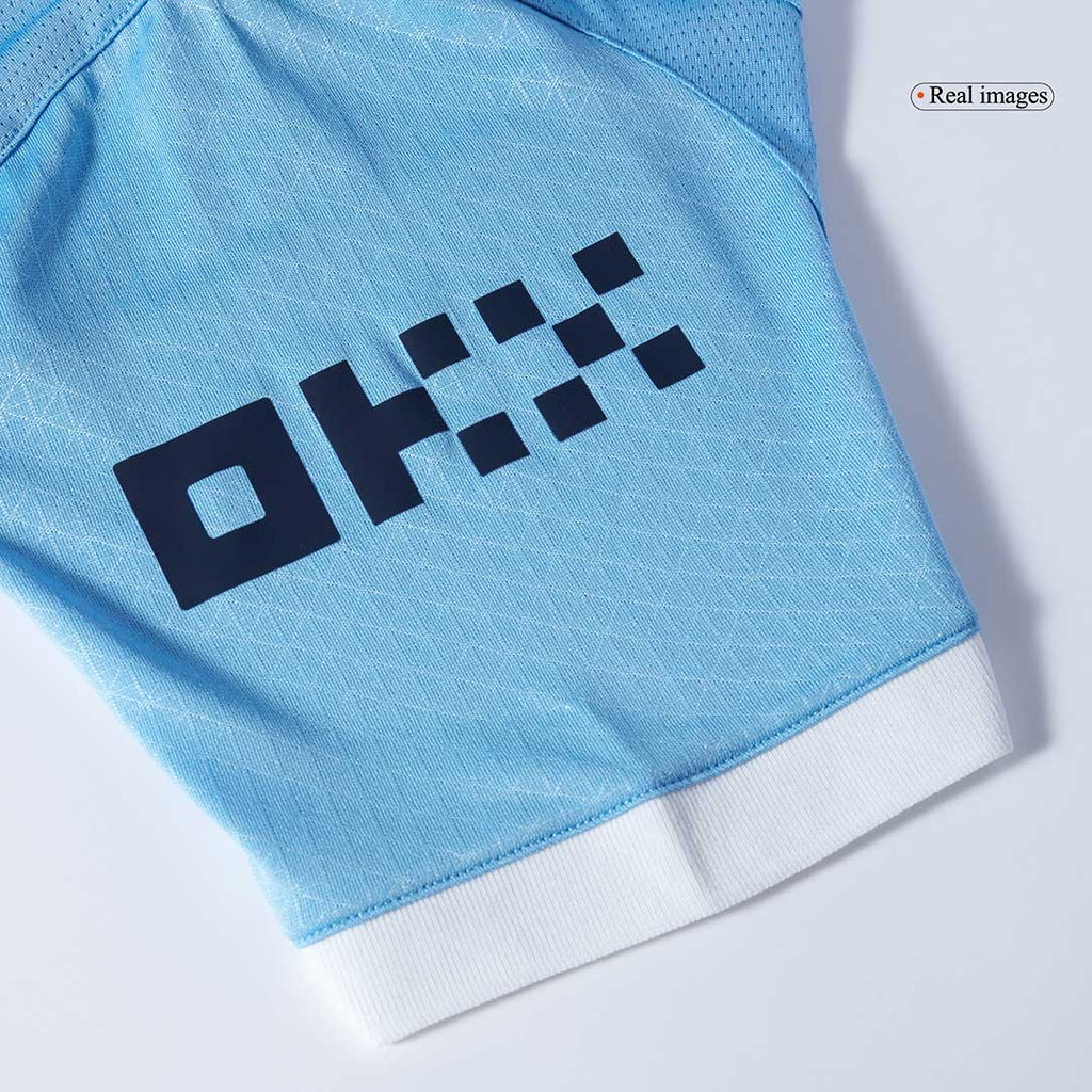 Soccer Kits Authentic HAALAND #9 Manchester City Home Soccer Jersey 2025/26 Blue - Club World Cup