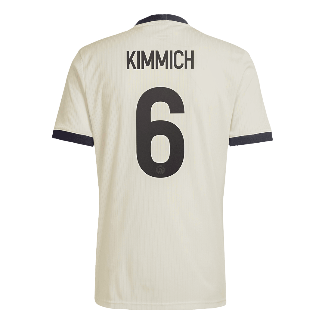Maillot de football KIMMICH #6 Allemagne 125e anniversaire 2025 Blanc